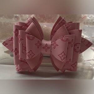 Barbie Pink Layered bow (Your choice for keychain or Stanley tumbler)